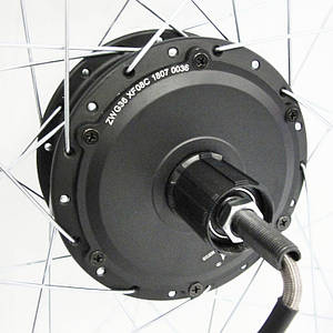 Мотор-колесо MXUS XF08C 36V 350W заднє редукторне під касету