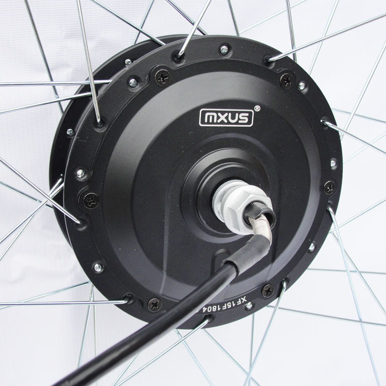 Мотор MXUS XF15 36-48V 350-500W передний редукторный