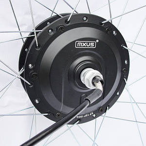 Мотор-колесо MXUS XF15F 36-48V 350-500W переднє редукторне