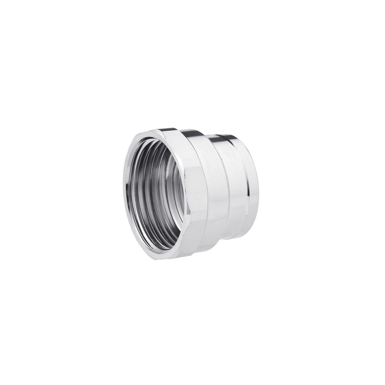 Муфта перехідна WaGa 1"х3/4" ВВ нержавіюча сталь, фото 1