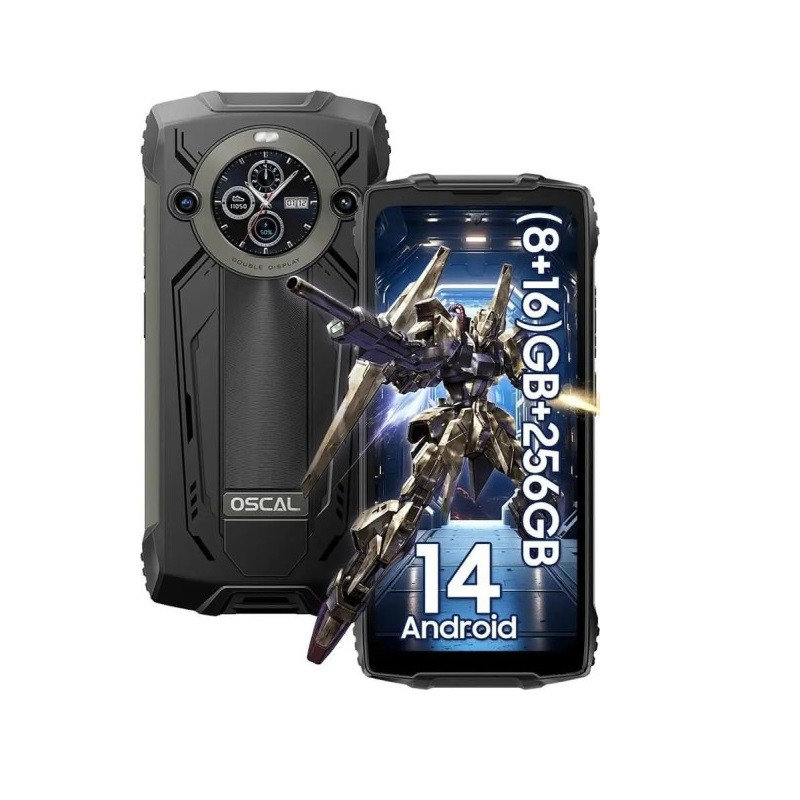 Смартфон Oscal Pilot 2 8/256GB Black, фото 1