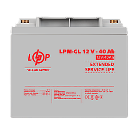 Акумулятор гелевий LPM-GL 12V - 40 Ah