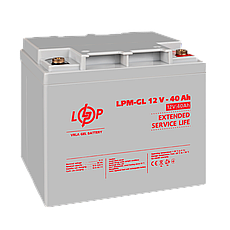 Акумулятор гелевий LPM-GL 12V - 40 Ah, фото 5