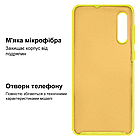 Чохол Silicone case для Samsung A50 (10) Flash лимонний, фото 3