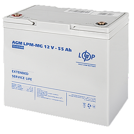 Акумулятор мультигелевий LPM-MG 12V - 55 Ah