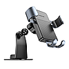 Гравітаційний автотримач для смартфона самозатискний з клейкою основою тримач на панель 4.5-7 дюймів, фото 6