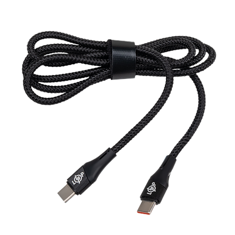 Кабель LP USB 3.0 Type-C to Type-C 100W зі швидкою зарядкою (PD) 1м C1001MC3, фото 2