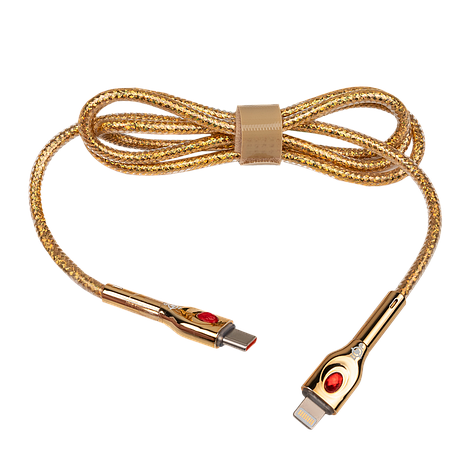 Кабель (шнур) LP USB Type-C на Lightning 30Вт зі швидкою зарядкою (QC) 1м C301ML, фото 2