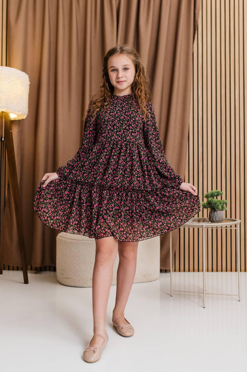 Сукня для дівчинки шифон Моніка, розміри 122-146