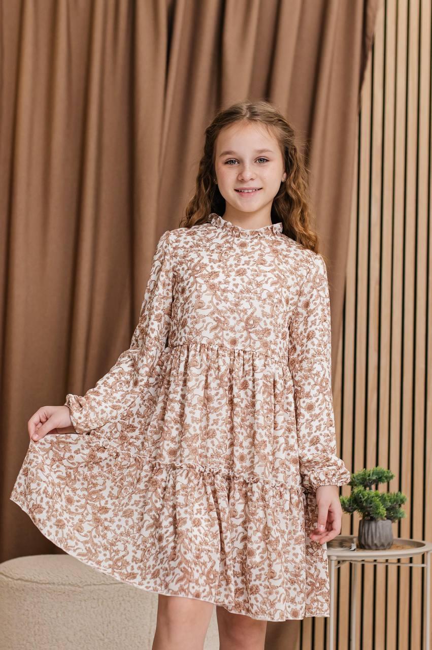 Сукня для дівчинки шифон Моніка, розміри 122-146