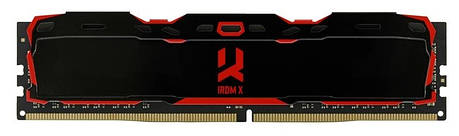 Оперативна пам'ять GoodRam DDR4 8GB 3200MHz IRDM X BLACK (IR-X3200D464L16SA/8G), фото 1