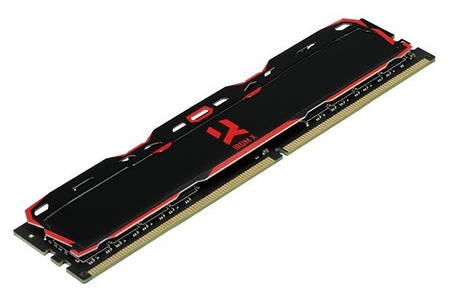 Оперативна пам'ять GoodRam DDR4 8GB 3200MHz IRDM X BLACK (IR-X3200D464L16SA/8G), фото 2