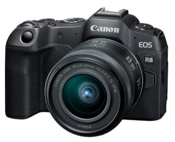 Цифрова фотокамера Canon EOS R8 RF 24-50 IS STM, фото 1