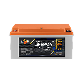 Акумулятор LP LiFePO4 12,8V - 230 Ah (2944Wh) (BMS 100A/100А) пластик Smart BT
