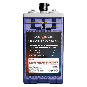Акумуляторна батарея LP 40OPzS 2V - 280 Ah, фото 1