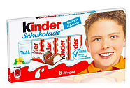 Шоколадний батончик Kinder 10 шт. 100 гр. Німеччина, фото 2