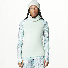 Флісовий реглан Picture Organic Pagaya High W з водним принтом, зелений XS