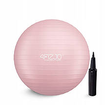 М'яч для фітнесу (фітбол) 4FIZJO 65 см Anti-Burst 4FJ0401 Pink Poland, фото 6