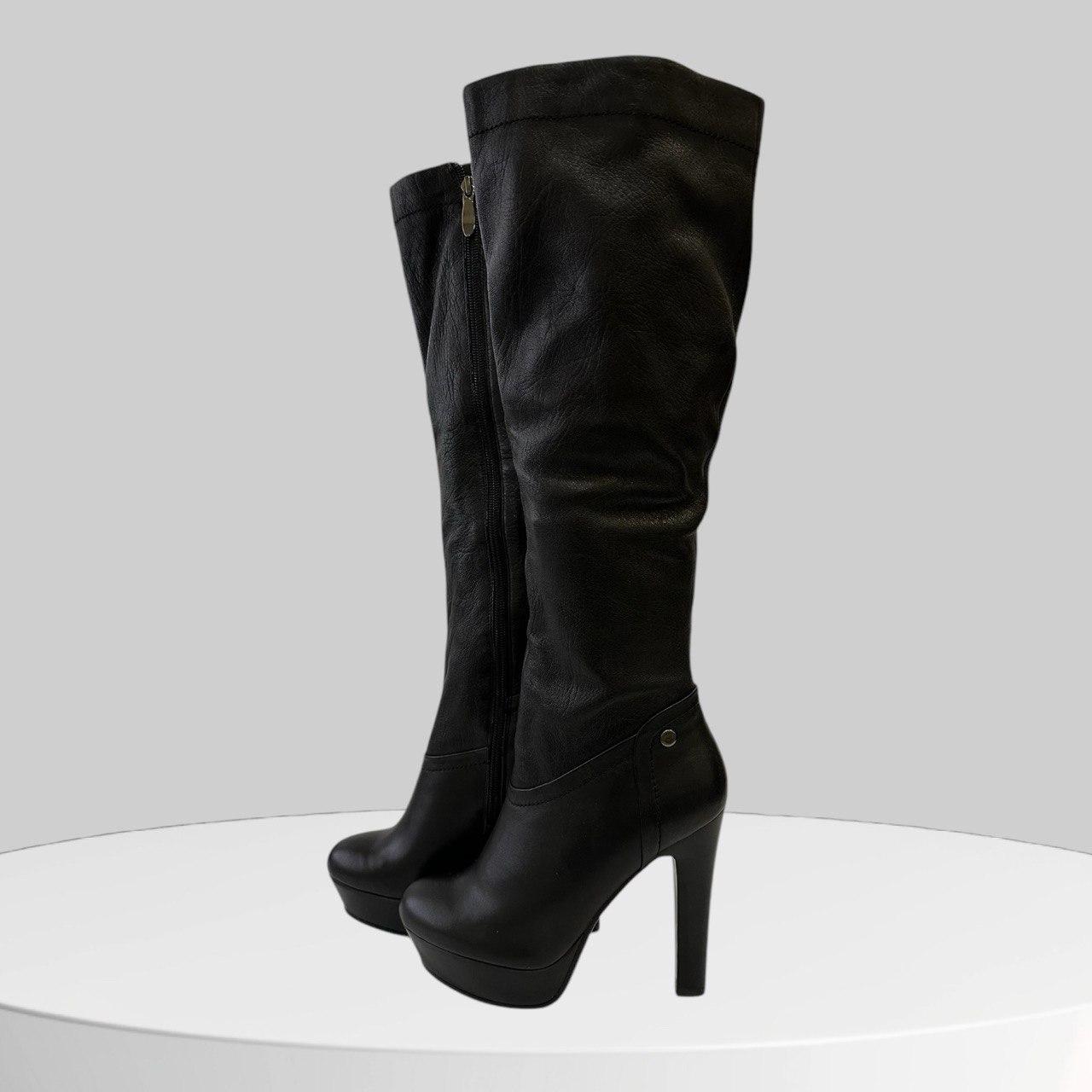 Чоботи жіночі Betty Pretty з натуральної шкіри чорні L11518162E19E25