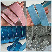 Велюрова стрічка 1-4 см