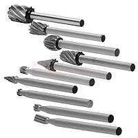 Набор буров по дереву 10 шт для гравер (Dremel) бормашинки