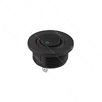 Вимикач YC-A05G, зелений індикатор