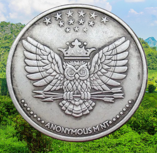 Сувенір монета 1 долар США Банка "Сова та Орел". Hobo Coin American, фото 1