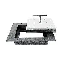 Люк підлоговий тип "Економ" 200x200