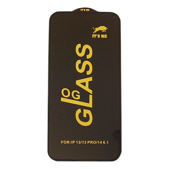 Apple iPhone 13/13 Pro/14/16e Захисне скло OG It`s Me Black