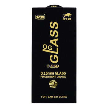 Samsung S24 Ultra + сканер пальця Захисне скло OG It`s Me Black