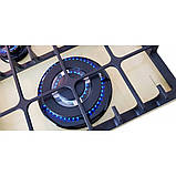 Мікрохвильова духовка з газовою варильною поверхнею у бежевому кольорі. Комплект техніки Luxor, Німеччина, фото 4