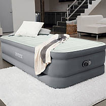 64902 Надувне ліжко Premaire Elevated Airbed 99х191х46 см, вбудований насос 220V, фото 5