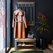 Передпокій Нордик-1 (модульна) Дуб крафт золотий + графіт