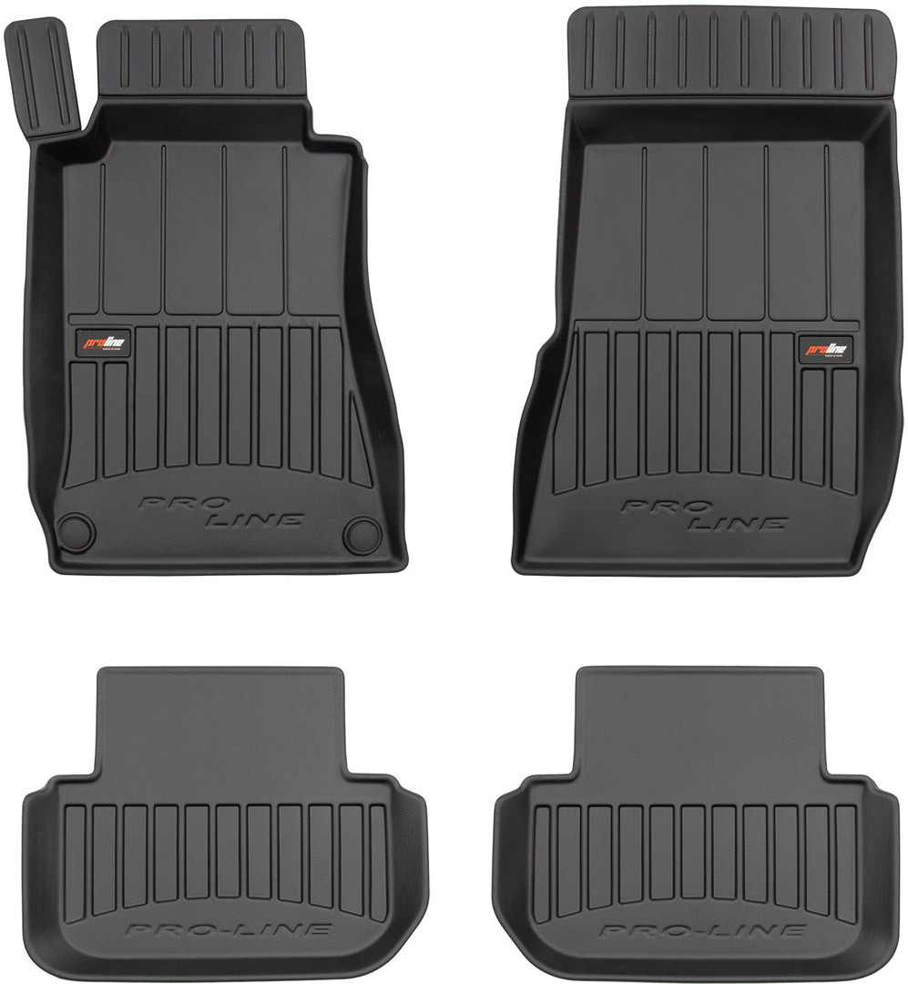 Коври салону гумові MERCEDES CLK II C209 2002-2009 / 3D408913, фото 1