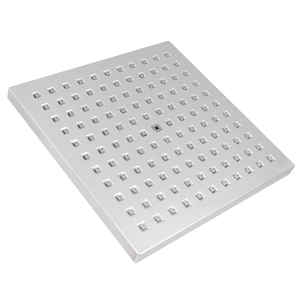 Лійка стельова для душу Ango МС 2800 розмір 200 х 200 мм квадрат хром пластик, фото 1