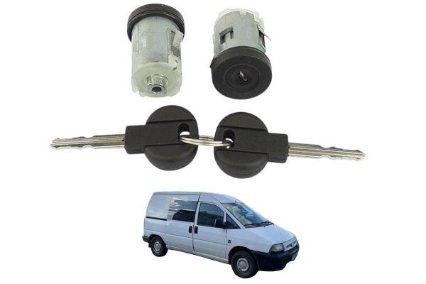 Личинка замку комплект 2 штуки для Fiat Scudo 1 1996–2007 (3318-4)