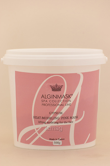 ALGINMASK Гіпсова Термомоделююча маска Рожева для обличчя, 500 г