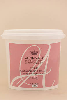 ALGINMASK Гіпсова Термомоделююча маска Рожева для обличчя, 500 г