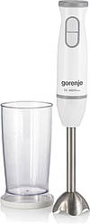 Блендер Gorenje заглибний 560Вт, 2в1, чаша-500мл, білий, HBC561QW