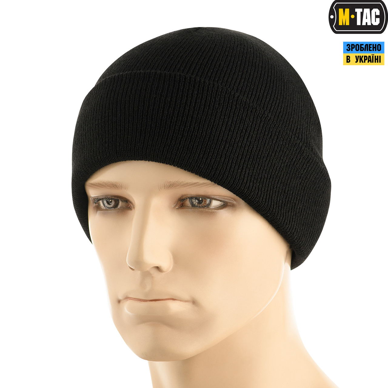 M-Tac шапка тонке в'язання 100% акрил Black