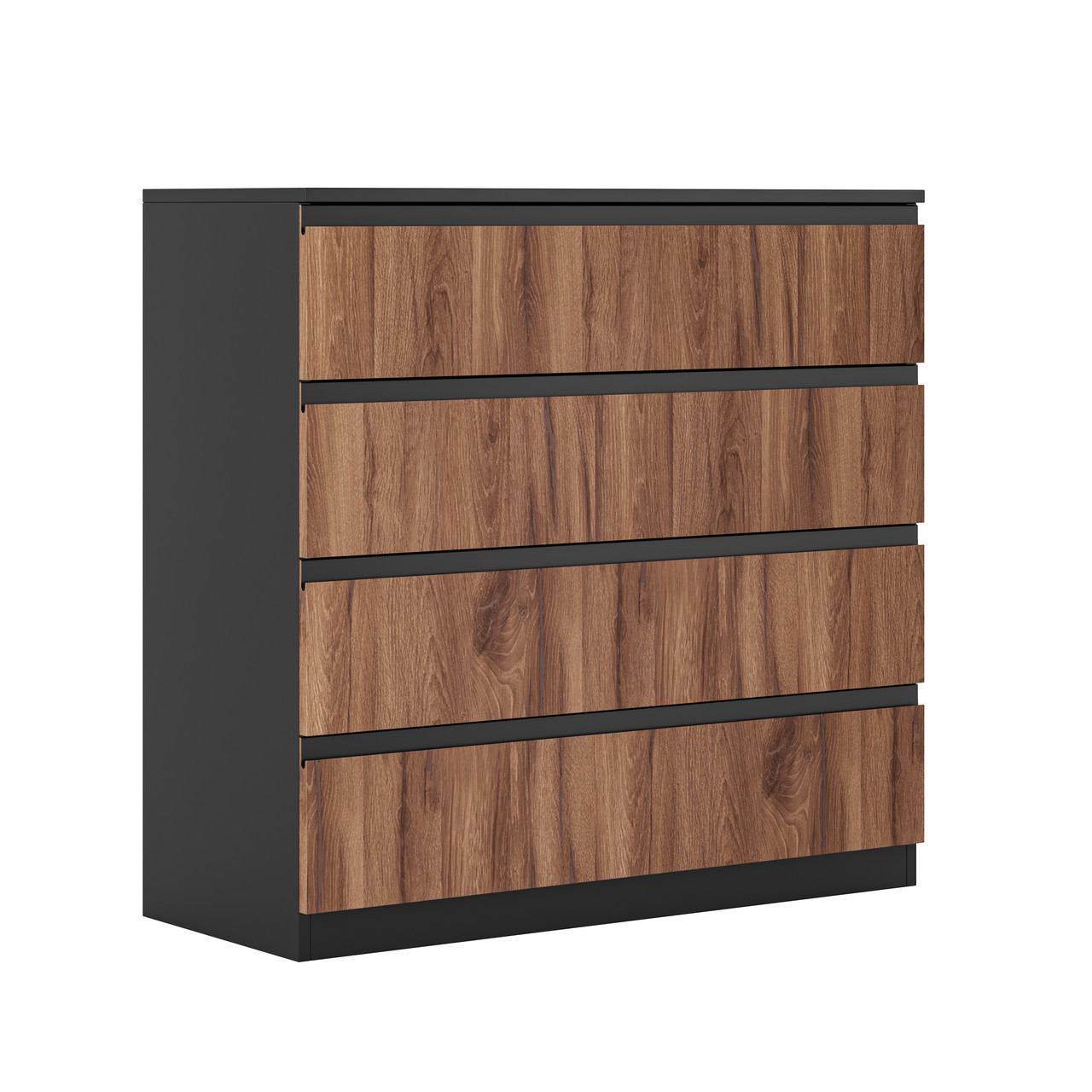 Стильний комод на 4 шухляди без ручок 100 см для білизни та речей у стилі модерн у спальню кімнату Фріда Світ Меблів, фото 1