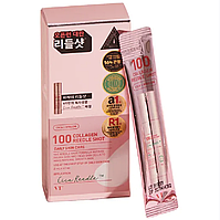 Сироватка із бустером зі спікулами та колагеном VT Cosmetics 100 COLLAGEN REEDLE SHOT 2ml