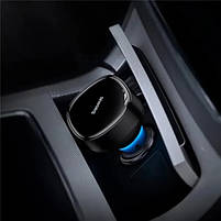 Автомобільний зарядний пристрій Baseus Enjoyment Retractable 2-in-1 Type-C + Type-C 33W, фото 3