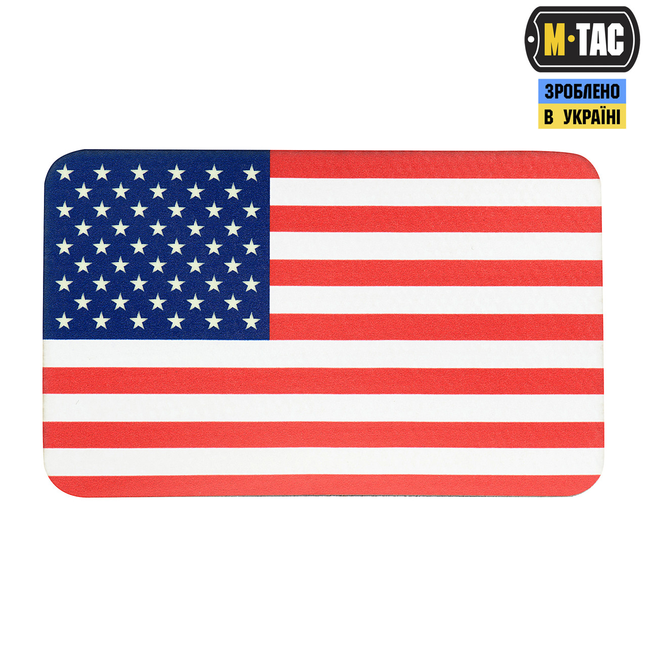 M-Tac нашивка прапор США (80х50 мм) Full Color/GID