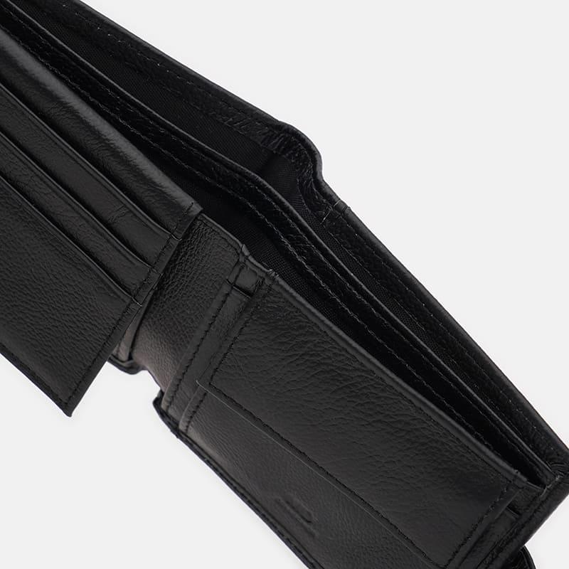 Чоловіче шкіряне портмоне Keizer K16077bl-black
