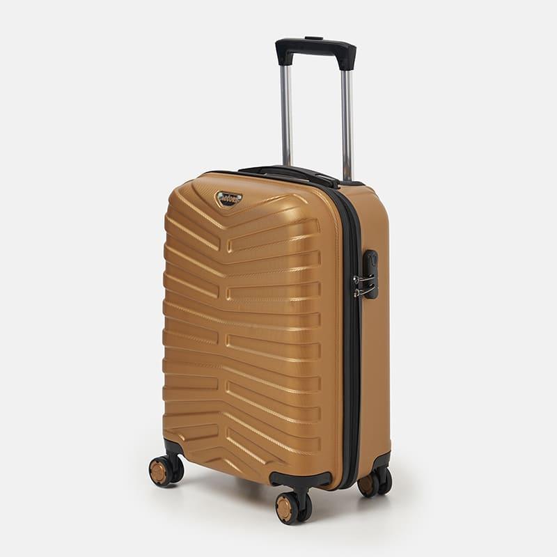 Валіза маленька 4 колеса Ricco Grande T15002Gold-M