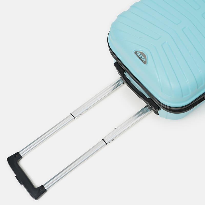Валіза маленька 4 колеса Ricco Grande T15002blue-M
