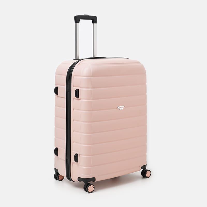 Валіза велика 4 колеса Ricco Grande T15003pudra-XL