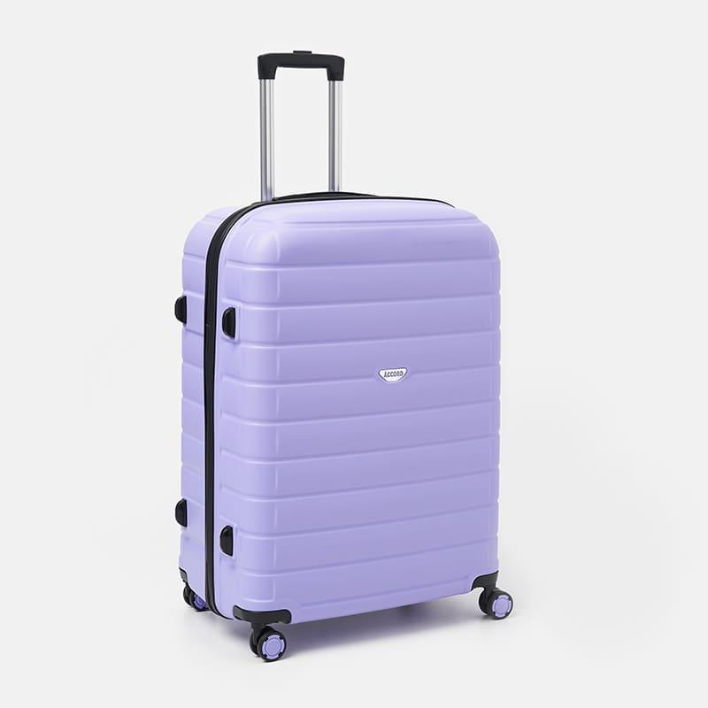 Валіза велика 4 колеса Ricco Grande T15003lilac-XL