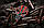 M-Tac нашивка Ukrainian Punisher 3D PVC Red/Black, фото 4